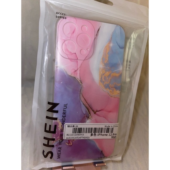 Sparkle Marble Pattern Pink iPhone 12 Pro Max Case 💖 - Picture 14 of 17